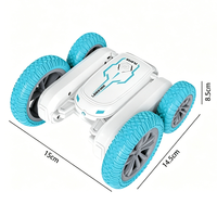 Coche RC de Acrobacias con Deformación 2.4G 4WD, Giro de 360° de Doble Cara, Coche de Control Remoto Todoterreno, Juguete para Niños, Regalos