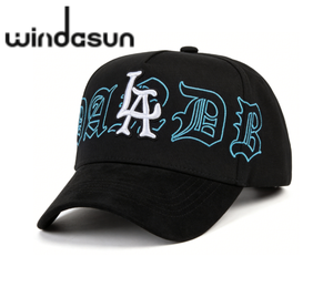 Gorras al por mayor El Hats Rich Forever, gorra de béisbol bordada de gamuza de 5 paneles con visera curva, estilo vintage, Beard Hats Originals <span class=keywords><strong>RH</strong></span> - Product Image 5