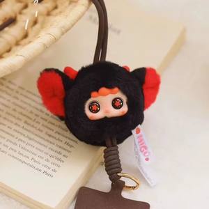 Authentique Baby Three MIGO Série de porte-clés en peluche avec dragonne pour téléphone, Boîte mystère, Jouet tendance, Cadeau d'anniversaire - Product Image 3