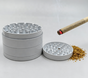 Broyeur à herbes en métal personnalisé en alliage de zinc et aluminium, 40mm, 50mm, 63mm, 75mm, 100mm, accessoire pour fumeurs - Product Image 3