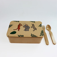 Boîtes à bento biodégradables en plastique sans bpa, à emporter, respectueux de l'environnement, Offre Spéciale