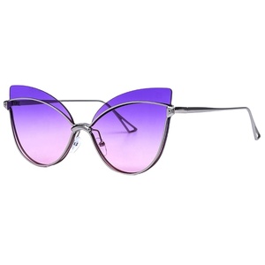 Nuevas Gafas de Sol de Moda, Lujosas, Vintage, Metálicas, con Marco Grande de Mariposa, Protección UV400, Gafas de Sol de Ojo de Gato para Mujer 2020 - Product Image 5