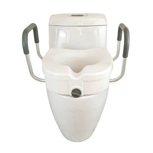 <span class=keywords><strong>Rehausseur</strong></span> <span class=keywords><strong>de</strong></span> siège <span class=keywords><strong>de</strong></span> <span class=keywords><strong>toilette</strong></span> avec barres d'appui, siège <span class=keywords><strong>de</strong></span> <span class=keywords><strong>toilette</strong></span> surélevé portable pour adultes et personnes âgées, aide à la sécurité dans la salle <span class=keywords><strong>de</strong></span> bain antidérapante, léger - Product Image 6