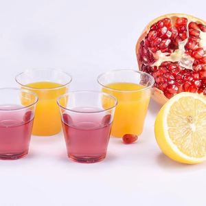 Vasos Desechables de Plástico PP Biodegradable y Ecológico de 1 oz, Impresos con UV Personalizados, de Pared Simple, para Té, Jugo, Leche, Vino y Bebidas - Product Image 3