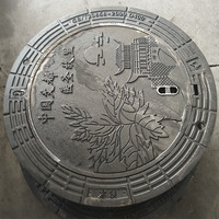Couvercle de manhole anti-affaissement, performance stable, utilisation routière