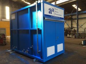 Système de traitement des eaux usées compact en acier inoxydable Hi Speed MBBR (AKTIFPAK par AAT) certifié ISO9001, modèle AAT 4898 - Product Image 3