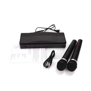 Karaoké <span class=keywords><strong>pas</strong></span> <span class=keywords><strong>cher</strong></span> <span class=keywords><strong>VHF</strong></span> 2 microphones sans fil - Product Image 4