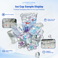 Machine de remplissage, scellage et bouchage automatique Eastbest en acier inoxydable pour gobelets à glace, avec codage laser pour la production en série