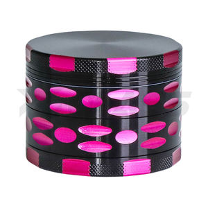 XY GLASS Großhandel Manuelle Zigarettenzerkleinerer Metall-Aluminium Gewürz-Kräutermühlen 4-Schichten Kräutermühlen zum Rauchen - Product Image 6