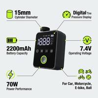 Portable Electric Car Truck Inflatable Device Fast Inflation Automatic Smart Digital Display Tyre Inflator