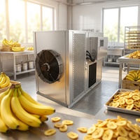 Commerciële jackfruit-dehydrator |   NZ-160RD Slimme PLC Warmtepomp Fruitdroger |   SUS304 voedselveilige machine voor fabrieken