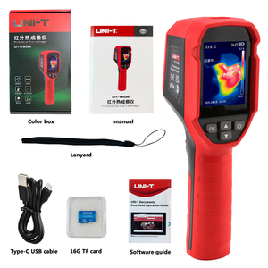 กล้องถ่ายภาพความร้อนอินฟราเรด UNI-T UTi120S ความละเอียด 120 x 90 กล้องวัดอุณหภูมิแบบมือถือ สำหรับการทดสอบวงจรในอุตสาหกรรม - Product Image 2