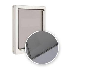 टिकाऊ प्लास्टिक सुरक्षित पालतू दरवाजा ऑटो ताला कुत्ते दरवाजा - Product Image 5