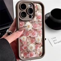 Coques de luxe antichoc et anti-chute pour iPhone 17 Air, 16, 15 Plus, Pro Max, 14, 13, 12, 11, X, XR avec logo personnalisé