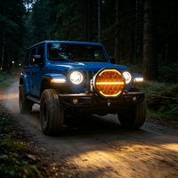 Nouveau phare antibrouillard LED breveté de 9 pouces pour 4x4, VTT et camions