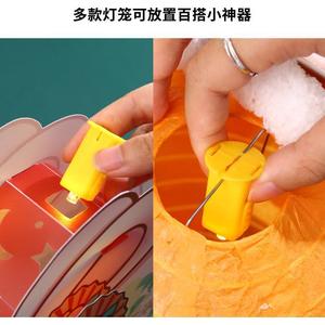 Linterna hecha a mano con luz electrónica, forma irregular, 22 pulgadas, luz LED mecánica para niños, herramientas de manualidades DIY - Product Image 5