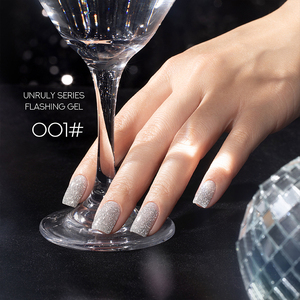 BBM série indisciplinée Gel clignotant vernis à ongles de haute qualité brillant Nail Art Gel à la mode Polis pour la beauté des ongles - Product Image 5