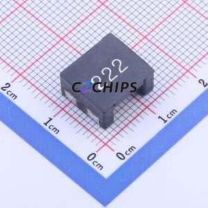 PCAQ1211MW-222 Common Mode Filter SMD-4P,12x10.8mm RF 2 125V 1.8A 2.2kOhm@100MHz - Product Image 1