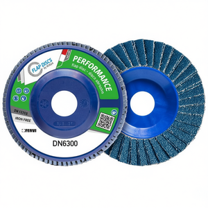 Disque à lamelles Fervi Performance DN6300, disque abrasif sans fer pour le ponçage du métal - Product Image 1