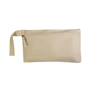 Portadocumenti in cotone con cerniera, merchandising personalizzato - Product Image 2