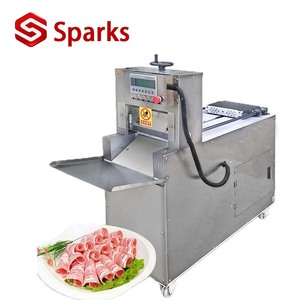 Çok fonksiyonlu ticari elektrikli et kesme ve dilimleme makinesi | Kasap dükkanı için otomatik dondurulmuş ve taze et dilimleyici - Product Image 6