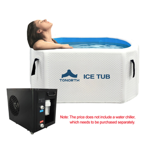 Bañera Portátil Plegable para Inmersión en Agua Fría, Baño de Hielo Inflable para Corredores, Garantía de 2 Años - Product Image 3