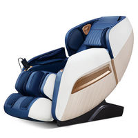Modèle électrique réglable Fauteuil de massage shiatsu de physiothérapie infrarouge à gravité zéro avec chauffage