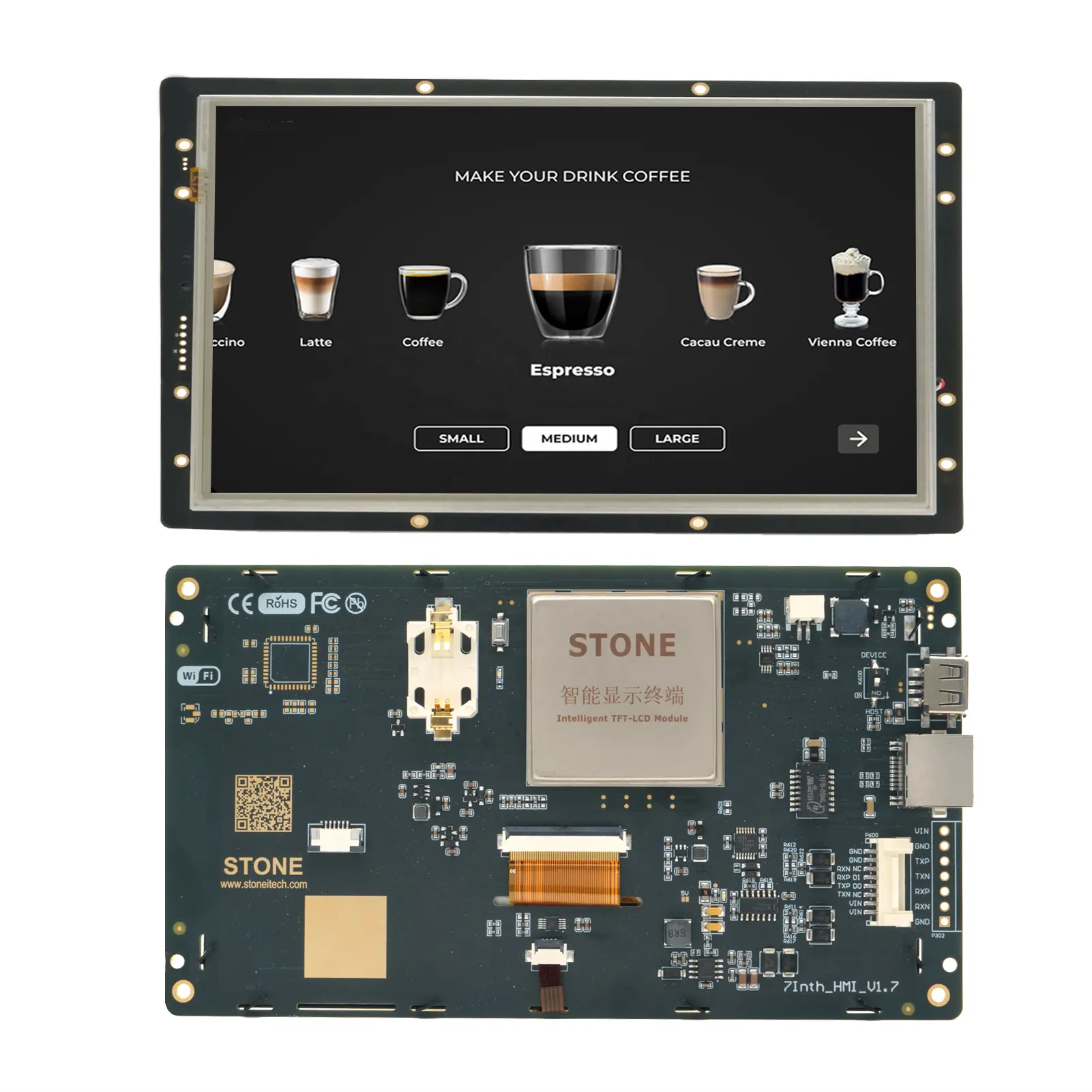 lcd touchscreen display