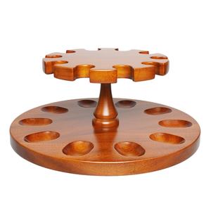 Support de pipe à tabac manuel classique rond <span class=keywords><strong>en</strong></span> Juglans Regia – Présentoir <span class=keywords><strong>en</strong></span> <span class=keywords><strong>bois</strong></span> massif fait main, organisateur de bureau par Xiaoxiong - Product Image 5