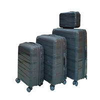 Juego de Maletas de Viaje Unisex Marksman 2023 de Alta Calidad, Gran Capacidad, Material PP, con Ruedas Giratorias, Candado TSA, Conveniente para Exteriores