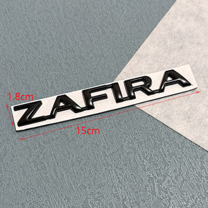 Letras Metálicas 3D para Coche, Adhesivos con Logotipo de Palabras, <span class=keywords><strong>Opel</strong></span> ZAFIRA, Emblema del Alfabeto para Maletero Trasero, Decoración, Protección de la Carrocería - Product Image 3