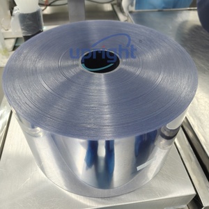 Rotoli di pellicola di plastica in PVC da 0.1mm per uso alimentare rigida trasparente per imballaggio impermeabile - Product Image 1