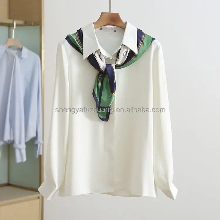 New loose Chiffon women's shirt spring and summer fashion casual Korean women's shirt