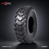 Pneu OTR à bande de roulement Z 17.5-25 20.5-25 23.5-25 Profondeur de la bande de roulement 27mm 28mm 30mm Charge 4250 à 12500 Kg TT TL pour Chargeuse sur pneus et Engin de terrassement