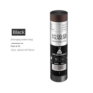 Bolsa de basura con cordón de cierre automático, plástico grueso, desechable, embalaje de cocina para el hogar, <span class=keywords><strong>bolsas</strong></span> de basura al por mayor - Product Image 6
