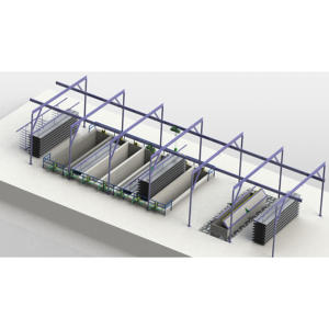 Réservoir de trempage avec bain de lavage Ligne de revêtement en poudre industrielle Dégraisser Système de prétraitement chimique Machine de revêtement métallique - Product Image 1