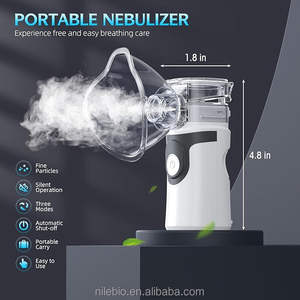 Nébuliseur à mailles ultrasoniques personnalisable certifié SGS-Quality, approuvé CE, appareil rechargeable pour les problèmes respiratoires - Product Image 3