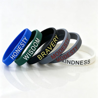 Bracelet en silicone écologique personnalisé avec logo imprimé en couleur, extensible, cadeaux promotionnels originaux, impression numérique