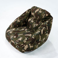 Canapé gonflable de style japonais imperméable en fibre de polyester, pouf, fauteuil moderne paresseux, revêtement en tissu, meubles de chambre à coucher d'extérieur