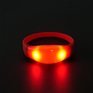 Pulsera de Silicona Luminosa LED Promocional, Brazalete de Luz ABS para Eventos, Fiestas y Festivales, con Logotipo Personalizado - Product Image 5