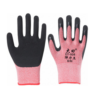 Daejeon Elastic King Latex Gloves DT-008 8/M Abrasion Resistant Work Gloves - Product Image 1