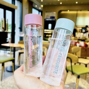 200ml Capacity Cute Mini Small Water Cup Simple Portable High Appearance <b>Pocket</b> Cup Anti-fall <b>Plastic</b> Water Cup - Product Image 1
