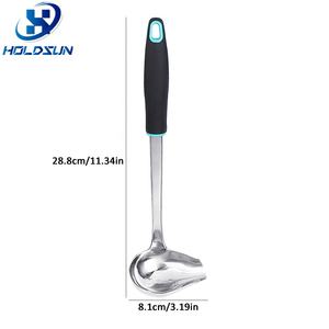 Cuillère à sauce multifonctionnelle en acier inoxydable de qualité alimentaire, durable, avec <span class=keywords><strong>bec</strong></span> <span class=keywords><strong>verseur</strong></span> - Product Image 2