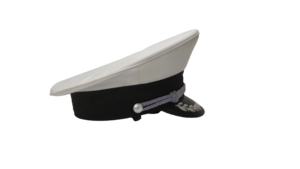 Chapeau de capitaine blanc Chapeaux pour adultes Chapeau de costume de capitaine de <span class=keywords><strong>bateau</strong></span> Casquette réglable - Product Image 3