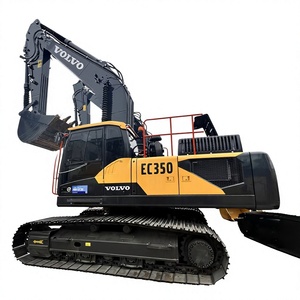 Excavadora Pesada Volvo EC350 de 35 Toneladas, Seminueva, Maquinaria de Construcción con Motor en Venta - Product Image 1
