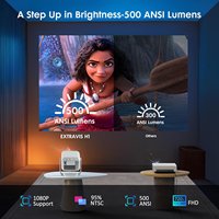 Mini projecteur de cinéma maison 7000 Lumens 720P 4K pris en charge LED LCD Smart Portable Android 9 OS films à domicile cinéma en plein air BT5.2