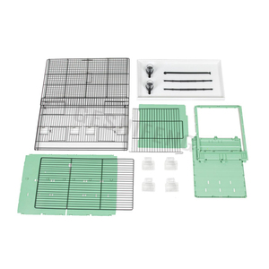 2024 cages à oiseaux d'élevage empilables de haute qualité <span class=keywords><strong>cage</strong></span> à oiseaux grande <span class=keywords><strong>cage</strong></span> à oiseaux en métal - Product Image 3