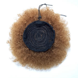 Code di cavallo sintetiche da 8 pollici <span class=keywords><strong>Afro</strong></span> crespo riccio <span class=keywords><strong>extension</strong></span> <span class=keywords><strong>capelli</strong></span> sintetici Chinon <span class=keywords><strong>capelli</strong></span> ciambella crespo <span class=keywords><strong>Afro</strong></span> Chignon - Product Image 2