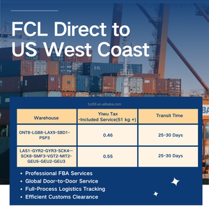 Agente <span class=keywords><strong>de</strong></span> Transporte Marítimo/Aéreo <span class=keywords><strong>de</strong></span> Puerta a Puerta, Almacén FBA en China y EE. UU., DHL, UPS Express, DDP, LCL, Amazon Air+Express - Product Image 2