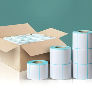 <span class=keywords><strong>Étiquette</strong></span>s thermiques écologiques personnalisées pour la logistique express, l'e-commerce, autocollants adhésifs - Product Image 4